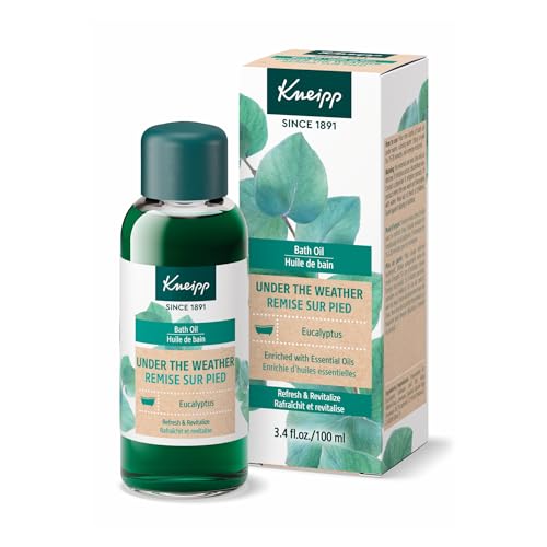 Kneipp Under The Weather Eucalyptus Bath Oil - Good for Respiratory Wellness - Vegan - 3.38 fl oz - Up to 10 Baths - Image 1