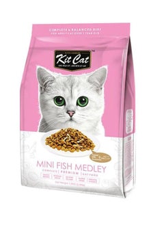 Kit Cat Kit Cat Dry Food For Cats Small Fish Blend For Optimal Bone Growth 