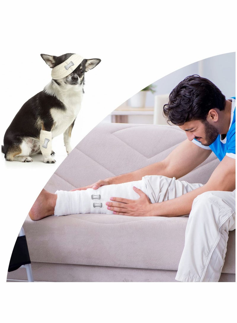 KASTWAVE Bandage Wrap Clips, 100 Pcs Aluminum Bandage Clips Bandage Pins Elastic Metal Replacement Clips Compression Wrap Crepe Bandage Clamp Butterfly Clasps Secure Fastener for Various Types Bandages - Image 3