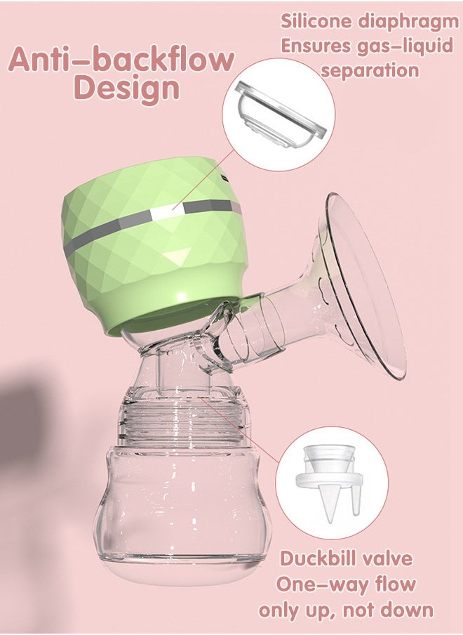 Super ZYouth Wearable Breast Pump, Electric Hands-Free Breast Pumps with 3 Modes, 9 Levels, LED Display, Rechargeable, Pink  - Image 4