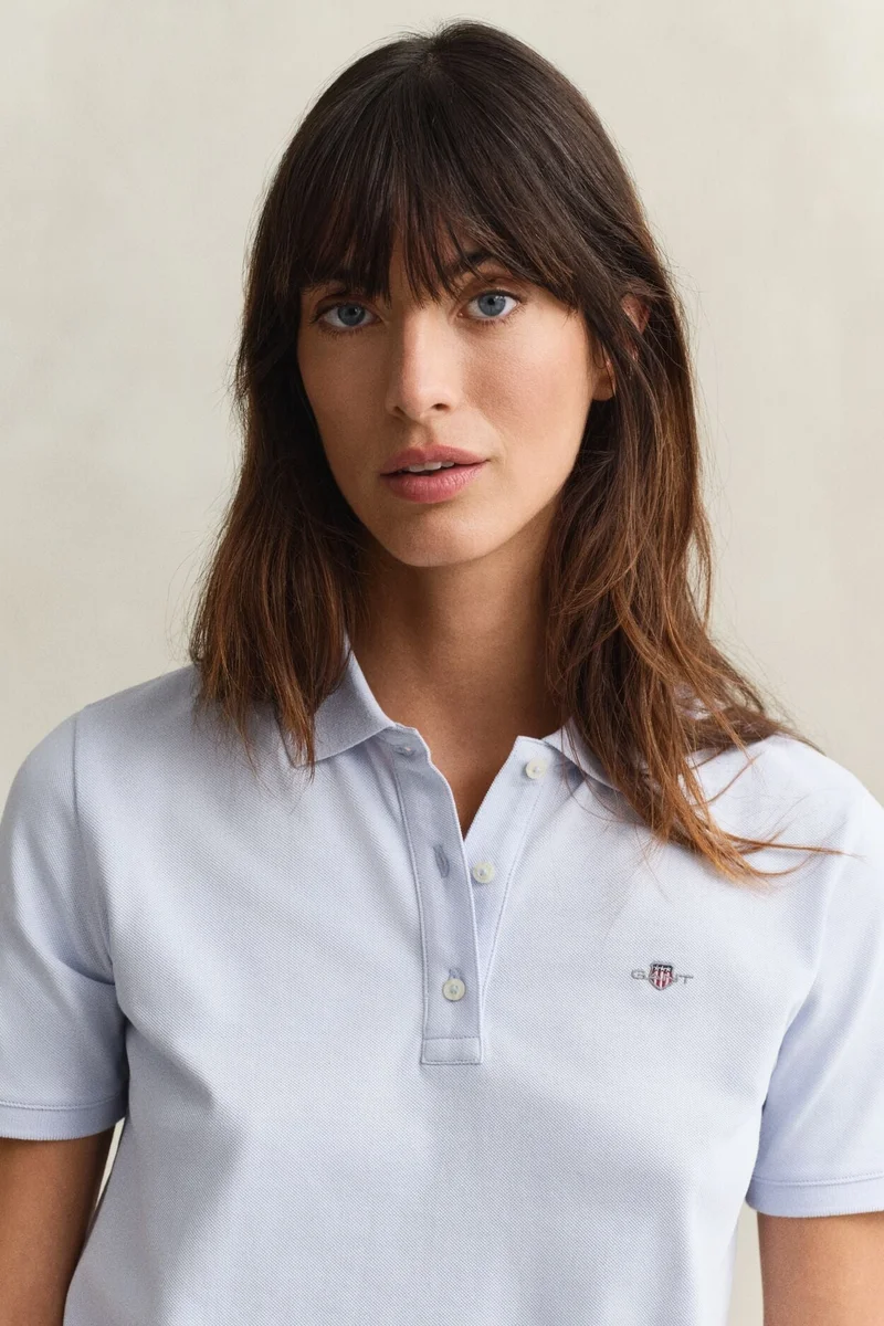 GANT  Regular Shield Short SleevePique Polo for Women | Best Price UAE