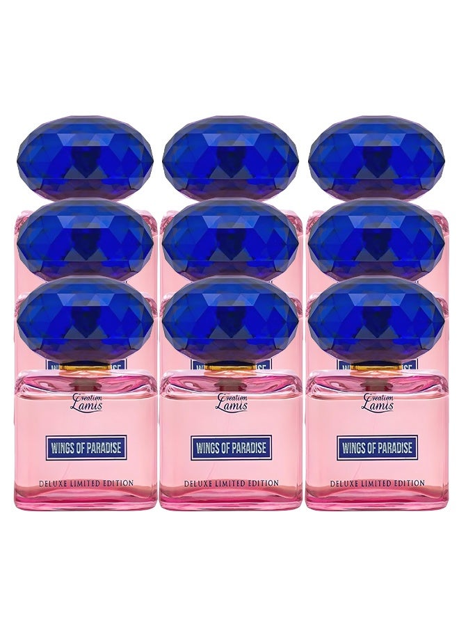 كرياشن لاميس 9 قطع عطر وينجز أوف بارادايس للنساء ١٠٠ مل - Image 1