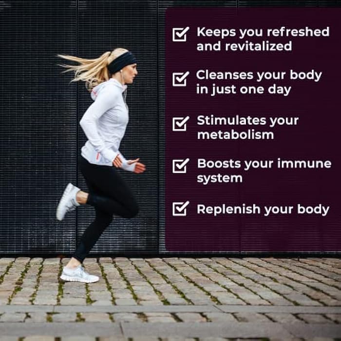 Wellgenix Omni Herbal Cleanse Detox Drink - 16oz Grape Flavor - Detox Cleanse - Quick One Hour Detox Drink - Flush Your System of Toxins for a Full Body Detox Cleanse - Image 2