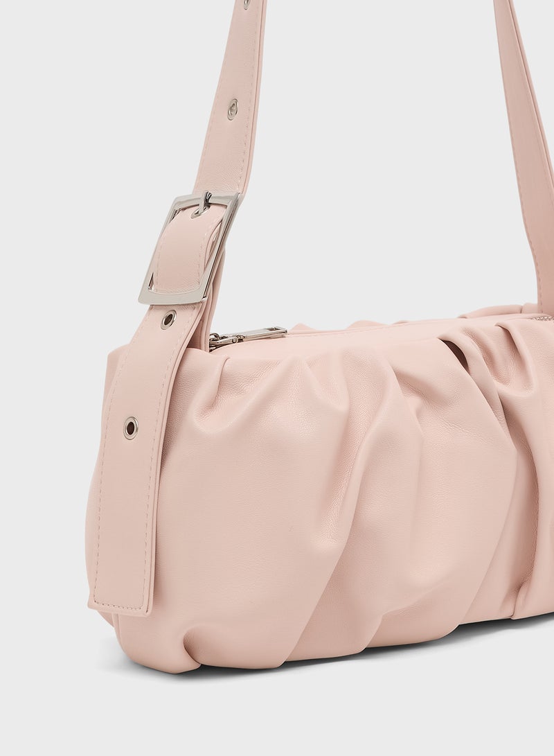 Ginger Scrunched Crossbody Bag - Image 4