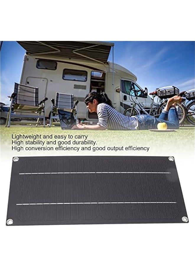 Generic 600 Watt 12 Volt Monocrystalline Solar Panel Kit, Solar Panel & 100A Solar Controller & Connecting Line & Extension Cable with Clips for RV Boat Trailer Camp Off Grid Home  - Image 2