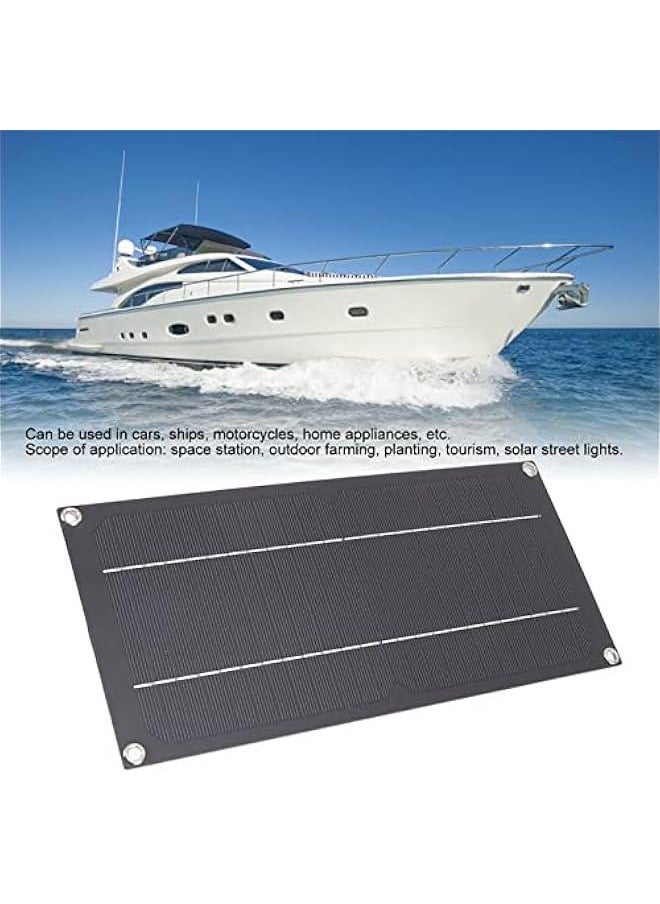 Generic 600 Watt 12 Volt Monocrystalline Solar Panel Kit, Solar Panel & 100A Solar Controller & Connecting Line & Extension Cable with Clips for RV Boat Trailer Camp Off Grid Home  - Image 3