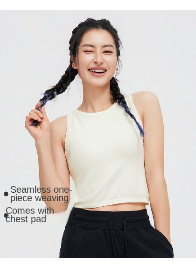 Built-in Bra Sports Tank】no Bounce, No Shift, Comfortable Fit - 2025 Summer Sleeveless Tank Top, Long-lasting Breathability - Image 1