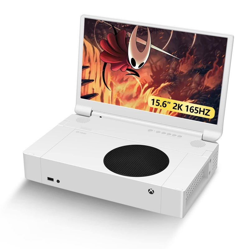 G-STORY GSTORY 156 شاشة محمولة 144Hz لـ Xbox Series S شاشة ألعاب محمولة بدقة 2K بتقنية IPS لـ Xbox Series S غير متضمنة مع منفذين HDMI HDR Freesync وضع اللعبة شاشة سفر - Image 2