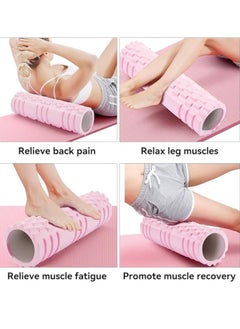 SportQ Ultimate Recovery Foam Roller from SportQ Fitness, Deep Tissue Massage Roller and Muscle Massage Roller, for Yoga and Pilates for Muscle Relaxation, Balance, Physical Therapy, Pain Relief 45cm  - Image 3