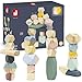 Janod Sweet Cocoon Stacking Stones  Ages 2  J04401 - Image 4