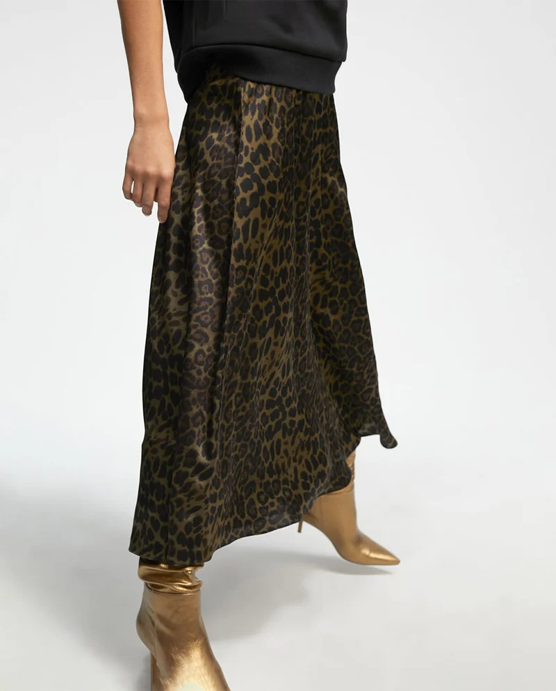 Lola Casademunt Animal print skirt