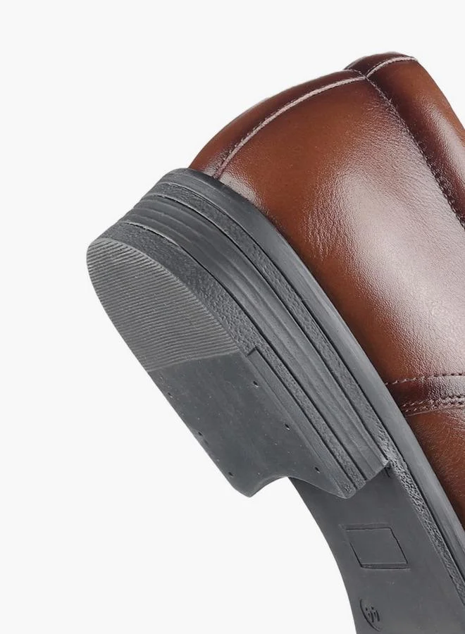 LBL By Shoexpress BROWN Men Lace-Up Leather Derby Shoes for Men | Best Price UAE