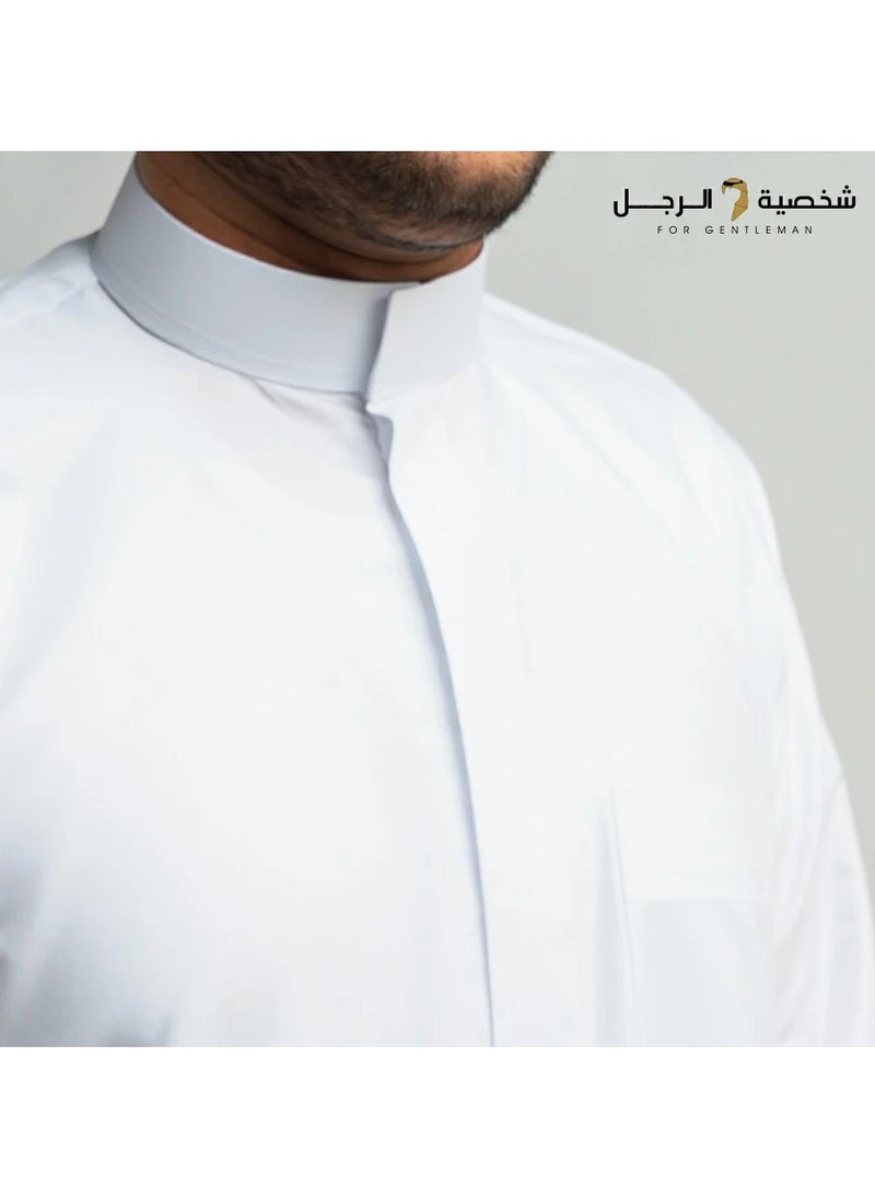 شخصية رجل  ثوب سادة سحاب مخفي  - Image 3