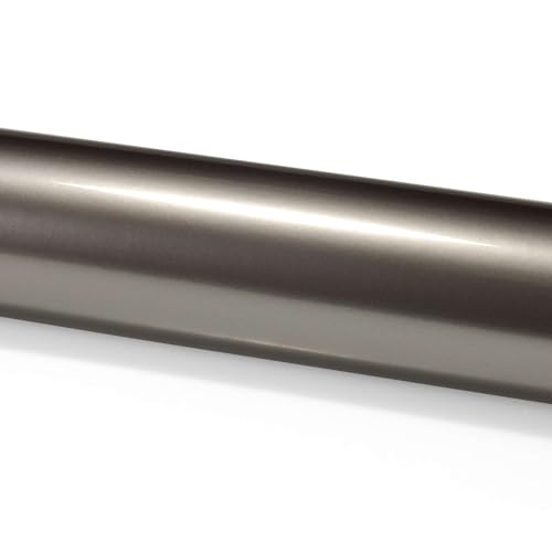 EZAUTO WRAP 12"x60" (1FTx5FT) Chrome Silver Liquid Metallic Gloss Vinyl Wrap Auto Car Sticker Decal Film Sheet Bubble Free Air Release Technology with Tool Kit - Image 3