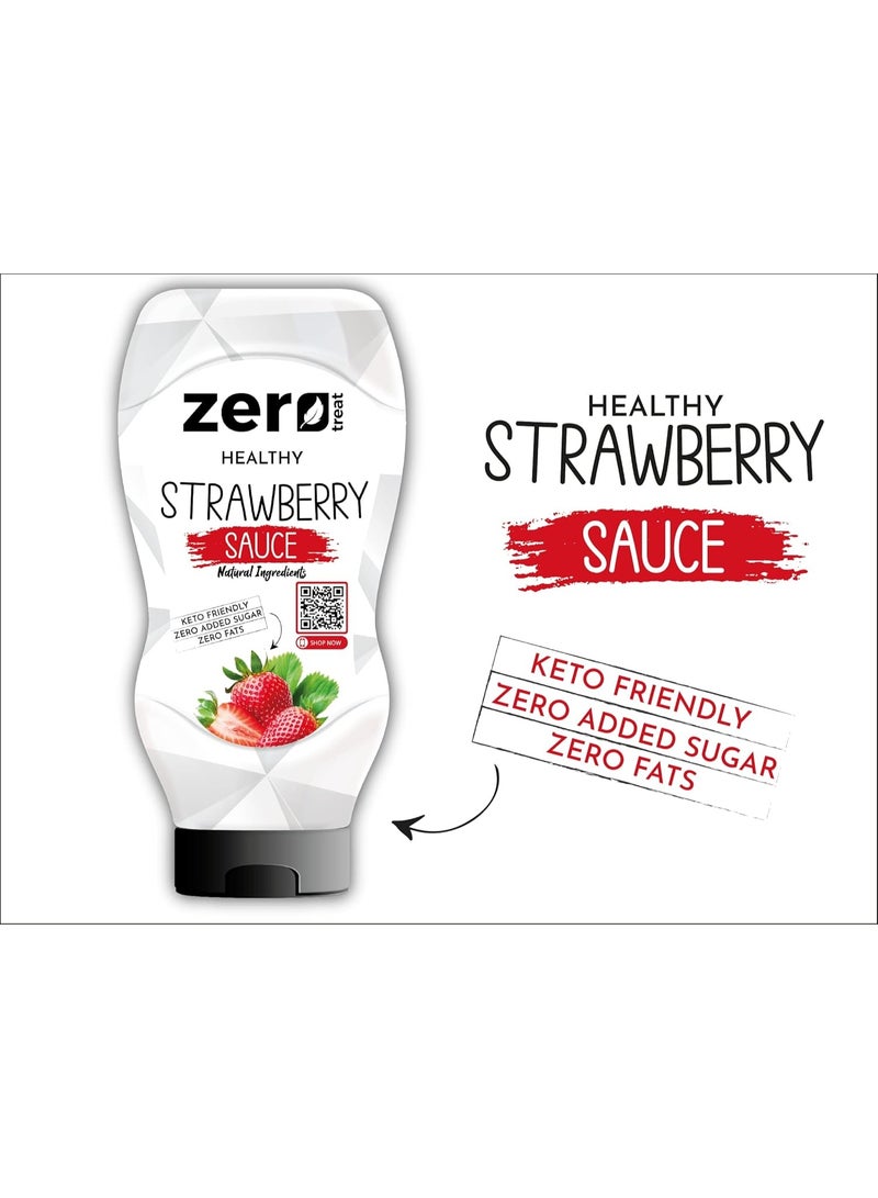 Zero Treat Healthy Strawberry Sauce - Image 3
