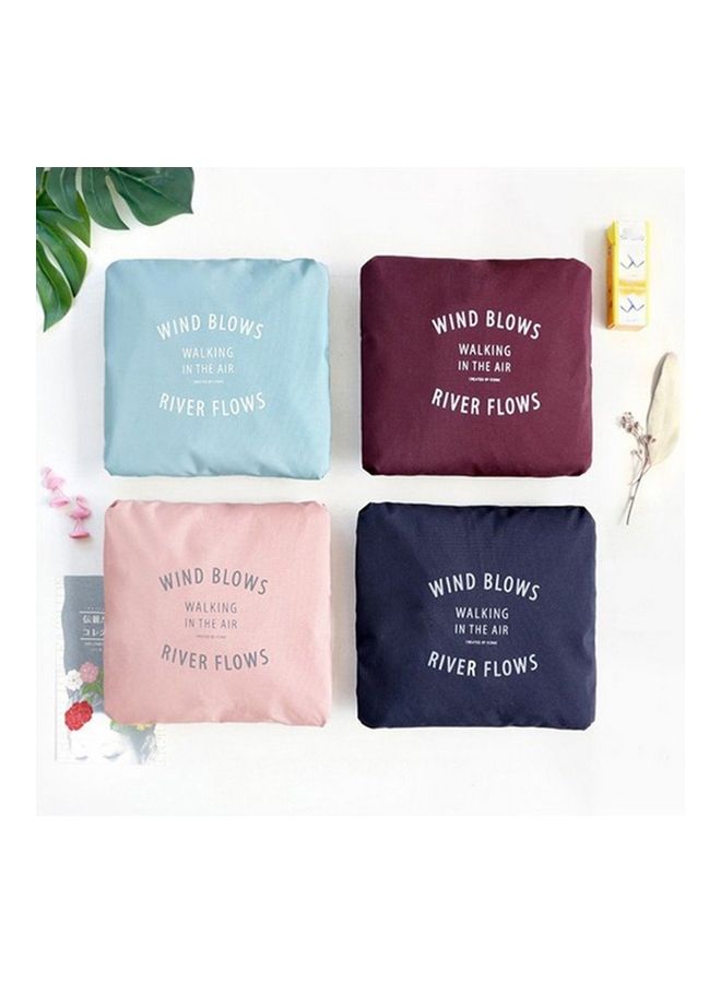 نيبمينينت حقيبة سفر سهلة الطي أزرق داكن - Image 5