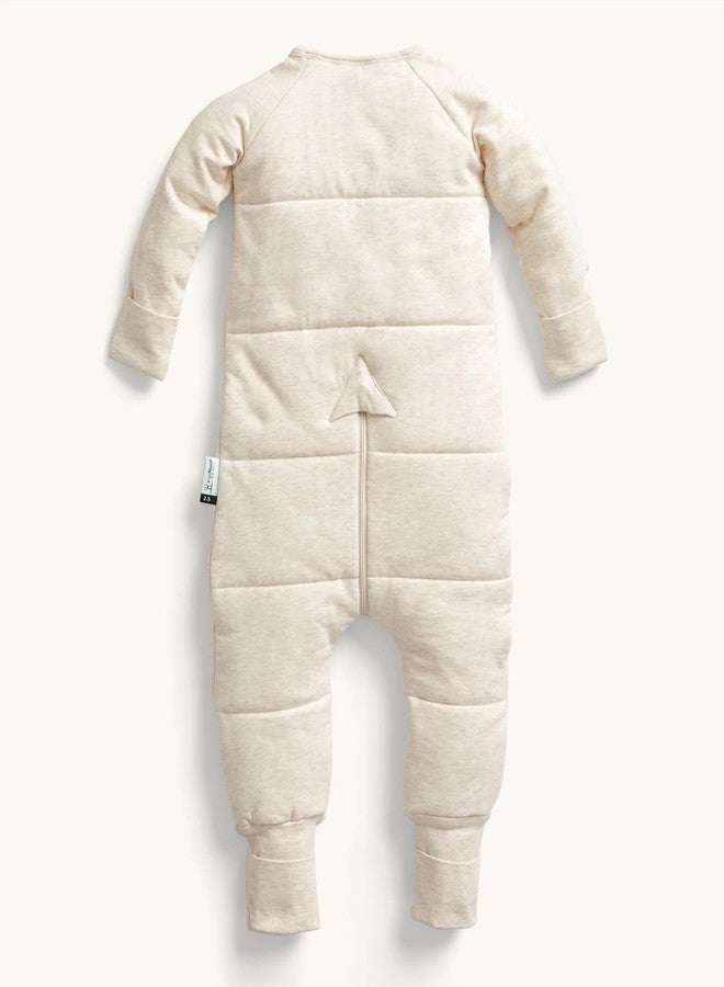 ergoPouch 2.5 TOG Sleeping Bag - Breathable, Cozy Sleepwear for Boys and Girls (4-5 Years, Oatmeal Marle) - Image 2