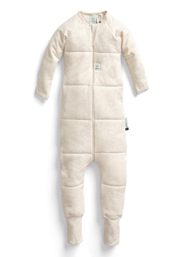 ergoPouch 2.5 TOG Sleeping Bag - Breathable, Cozy Sleepwear for Boys and Girls (4-5 Years, Oatmeal Marle) - Image 1