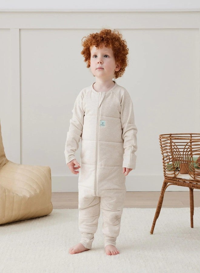 ergoPouch 2.5 TOG Sleeping Bag - Breathable, Cozy Sleepwear for Boys and Girls (4-5 Years, Oatmeal Marle) - Image 3