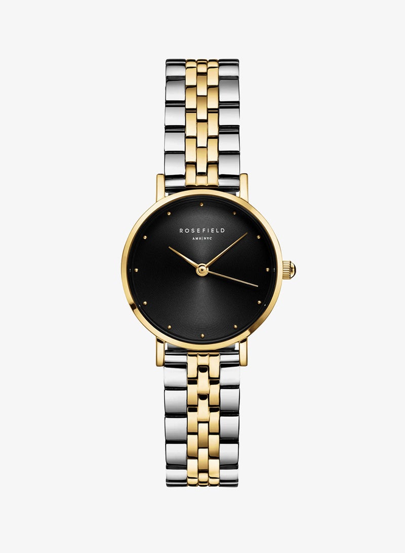 Rosefield Small Edit Black Steel Duotone Gold Silver - SEBDSG-SE04 - Image 1