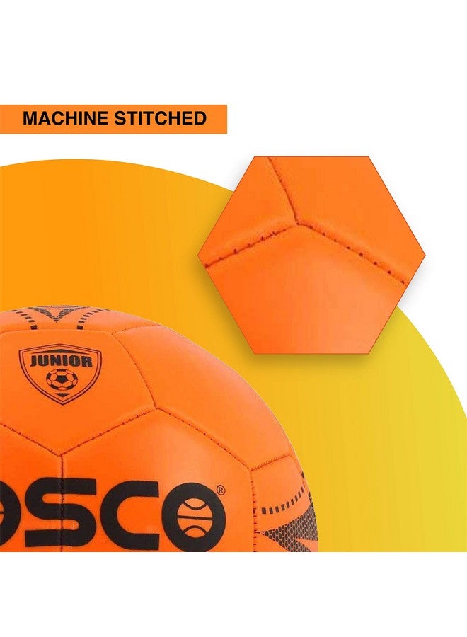 Cosco Rio PVC Football, Size 3, Red, (Multicolor) - Image 3