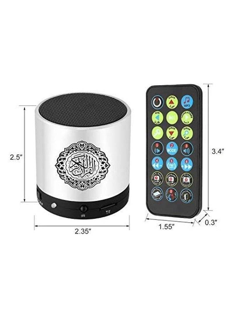 Qur'an Speaker With 16 Reciters Plus 16 Translations - Silver - Image 3