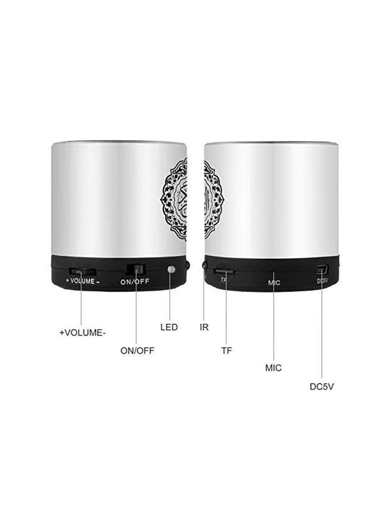 Qur'an Speaker With 16 Reciters Plus 16 Translations - Silver - Image 4