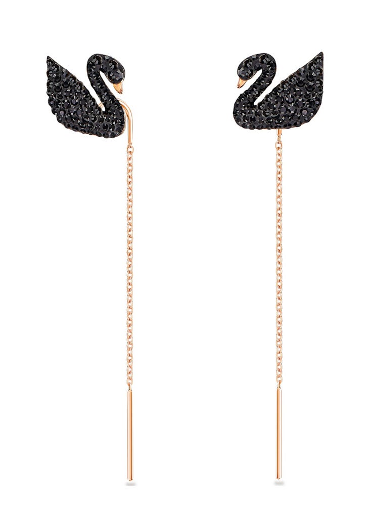 General - Iconic Swan Pierced Earrings - Image 1