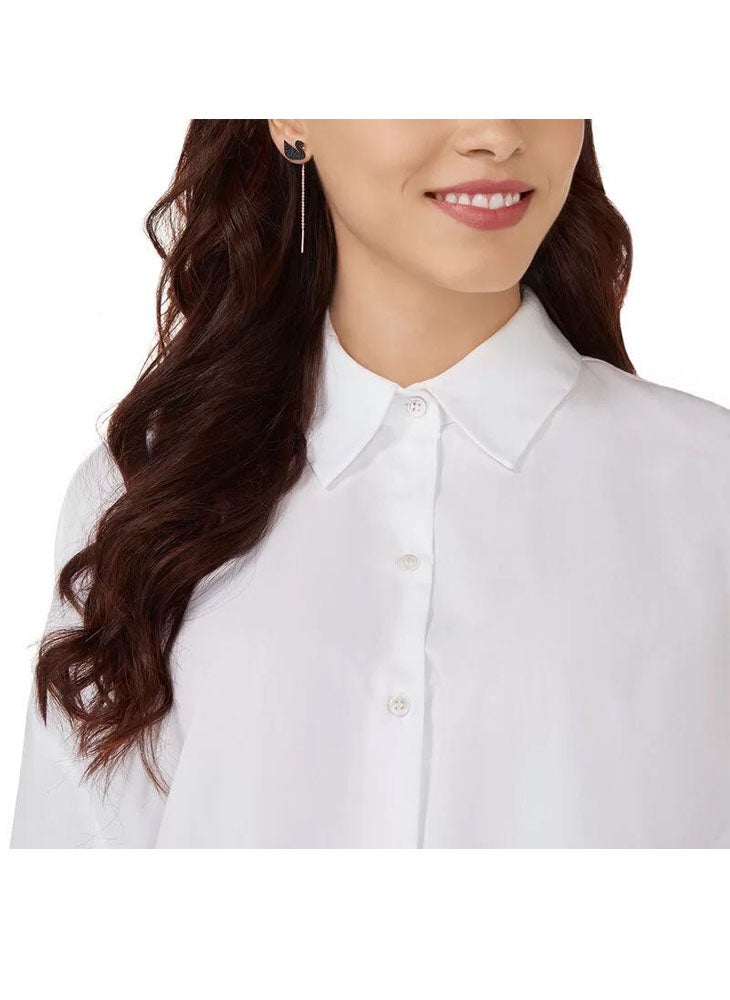General - Iconic Swan Pierced Earrings - Image 1