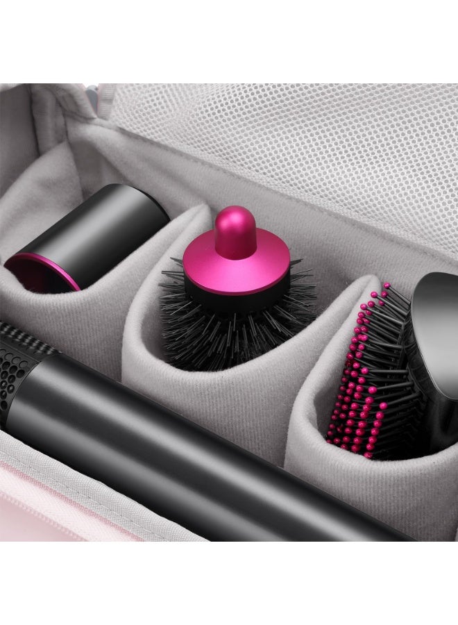 Travel Case for Dyson Shark Flexstyle PU waterproof Portable Travel Pouch with Hanging Hook Carrying Case (Pink) - Image 5