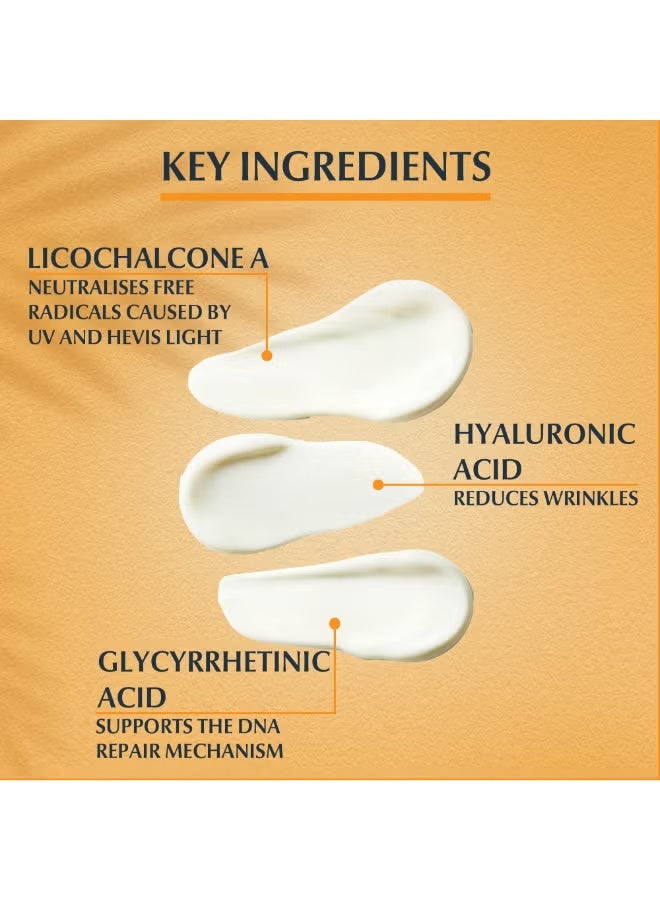 يوسيرين سائل واقي من الشمس للتحكم في تصبغات البشرة مع الثياميدول، حماية عالية من الأشعة فوق البنفسجية الطويلة والمتوسطة، عامل حماية من الشمس 50+، يقلل من البقع الداكنة للبشرة غير المتجانسة، 50 مل - Image 4
