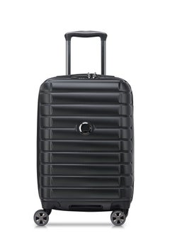 DELSEY Delsey Shadow 5.0 Hardcase Expendable Double wheel luggage cabin trolley suitcase, USB Port, 55cm/22inch, 34+4 L, 3,37kg, Small - black  - Image 1