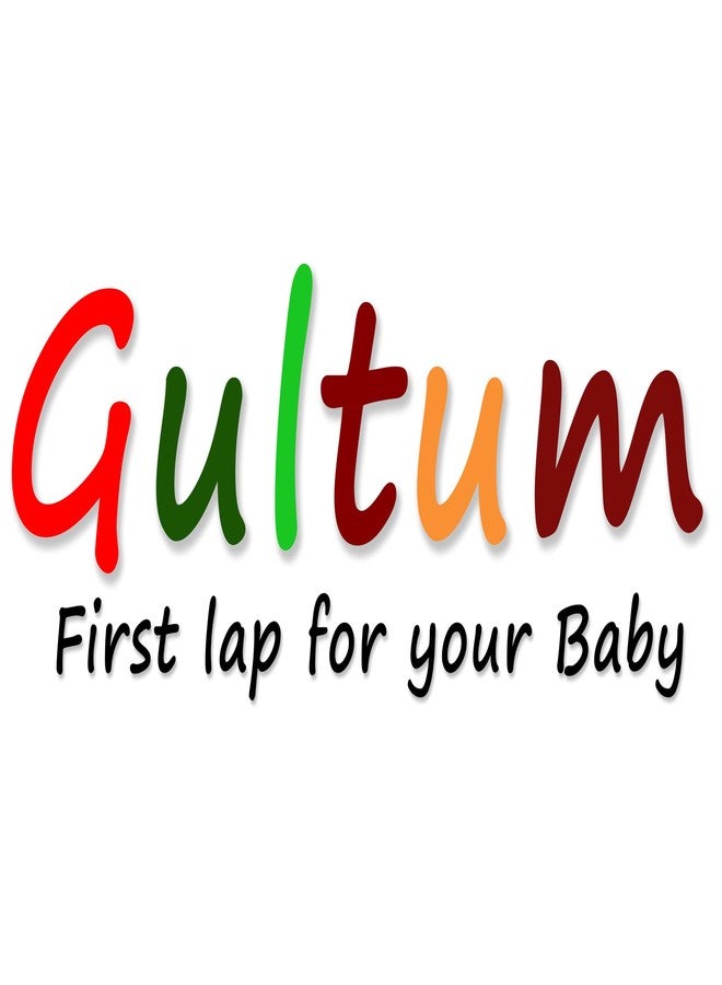 Gultum طقم ملابس صيفي للجنسين من قطن الموسلين العضوي من غولتم (طقم جابلا بدون أكمام وشورت)، بنقشة غزال، مقاس 18-24 شهرًا، أبيض (أبيض، 18-24 شهرًا) - Image 5