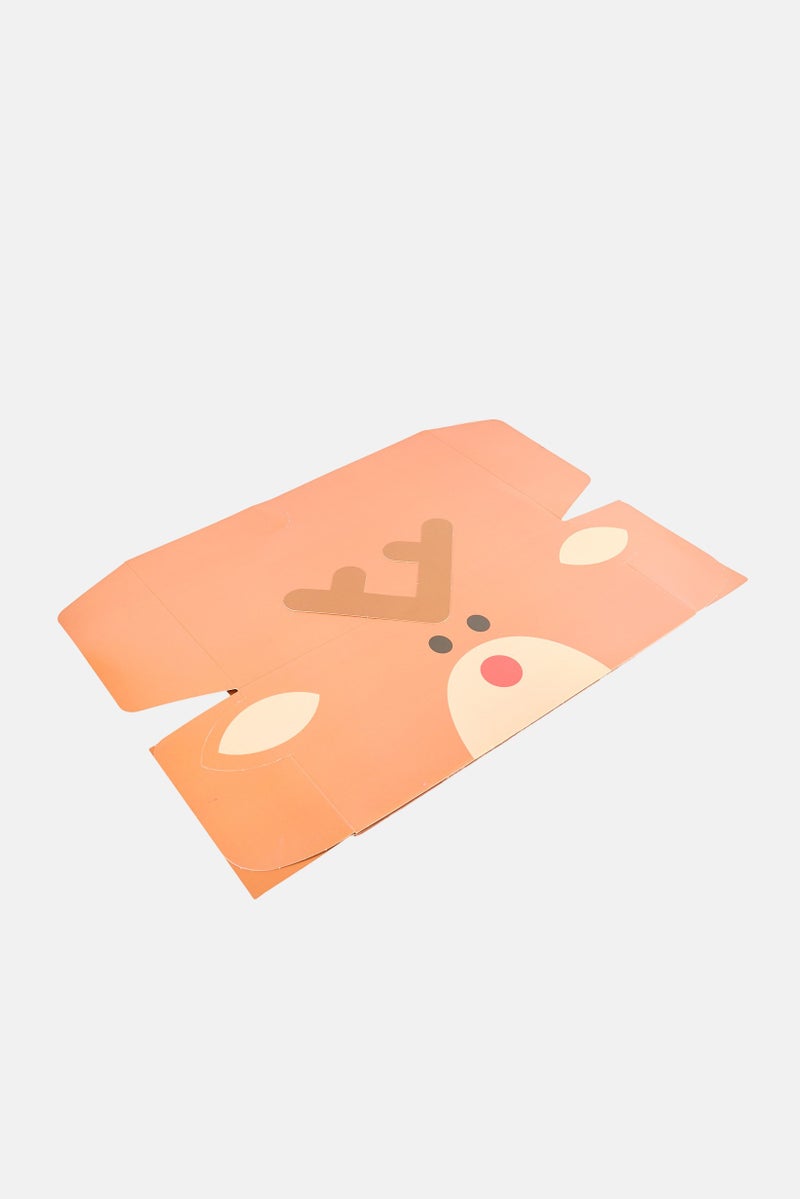 Muy Mucho Reindeer Large Foldable Box, Brown - Image 2
