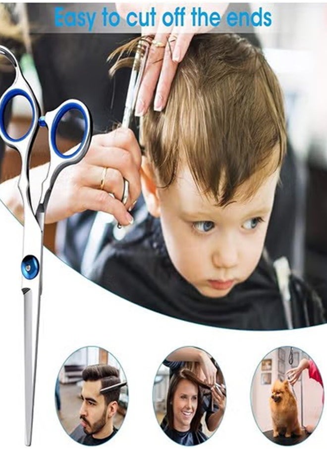 DMG TECH 11 Scissors Hair Set Scissors, Thin Scissors, Comb, Shawl, 2* Clip, Black Barber Scissors Set, Salon, Home  - Image 5