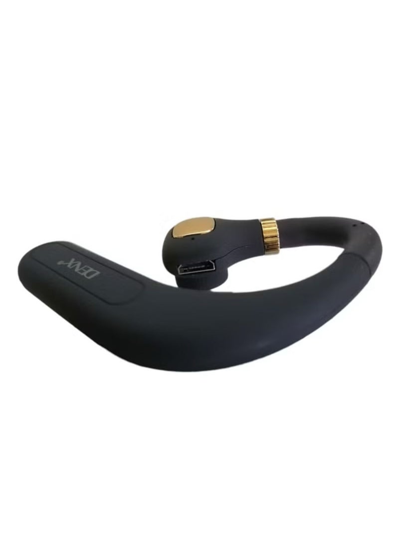 Denx Wireless Bluetooth Headset Compatible With IPhone Samsung Huawei And All Devices That Use the Bluetooth System Black  - Image 4