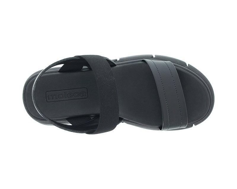 MOLECA Ladies EVA in BLACK | Comfortable Everyday Footwear - Image 4