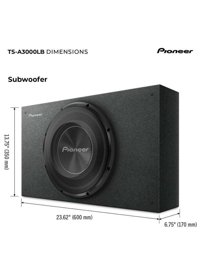 Pioneer Car Speaker TS-A3000LB 12" Shallow Box Type Component Subwoofer  - Image 2