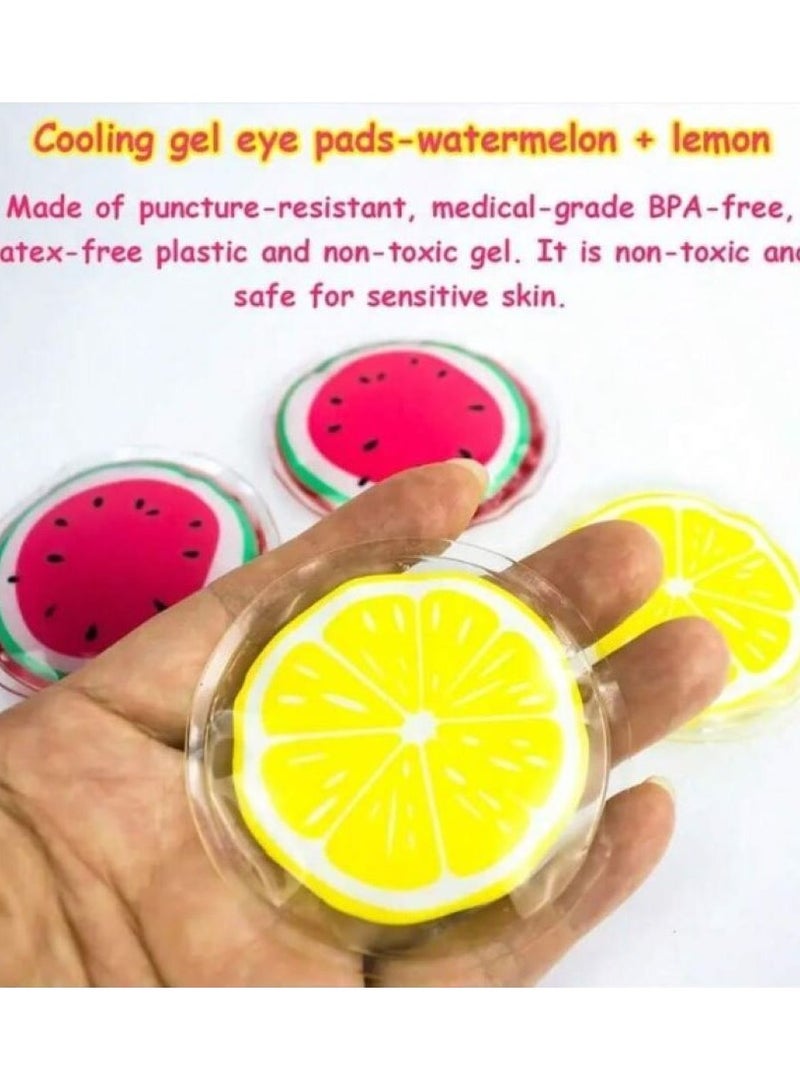 Generic Hot and Cold Eye Pads - Relieves Puffiness and Tension, Watermelon  - Image 5