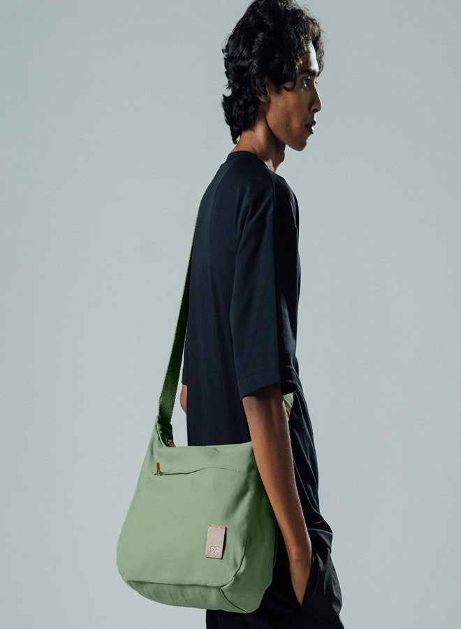 دايلي أوبجيكتز حقيبة كتف نسائية من ديلي أوبجكتس، موديل مارس، لون أخضر نعناعي، حجم كبير - Image 4