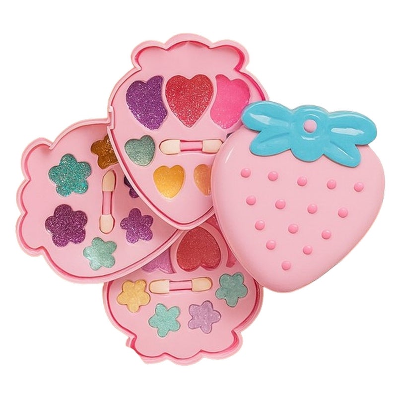 Strawberry Makeup Case 3 Layers - ZR-11P - Image 1