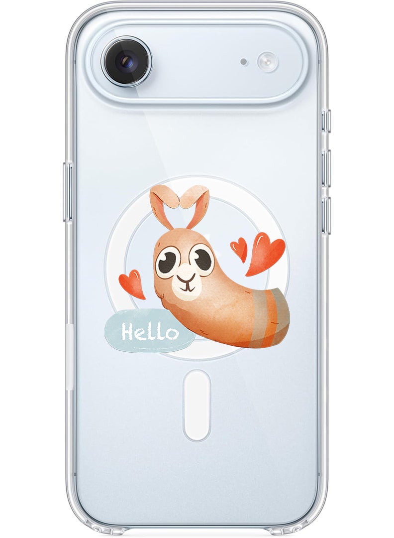 Theodor Magnetic Case for Apple iPhone 17 Air Compatible with MagSafe Wireless Charging, Shockproof Phone Bumper Cover - Hello Camel - Image 1