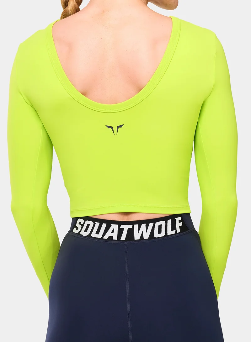 SQUATWOLF Warrior Crop Top
