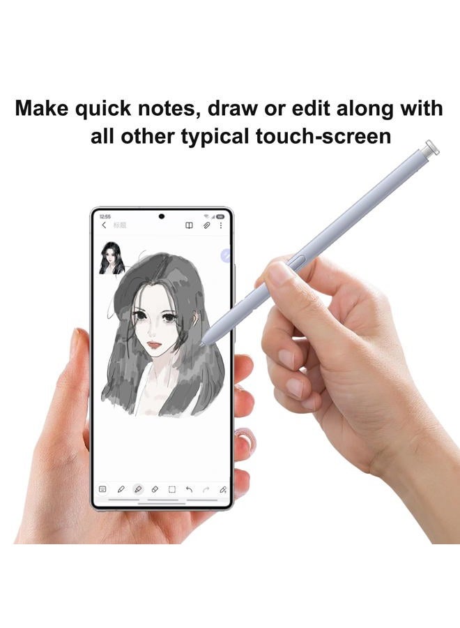 Anglepingping Galaxy S25 Ultra S Pen Replacement for Samsung Galaxy S25 Ultra Stylus Pen,S25 Ultra Stylus Pen for Samsung Galaxy S25 Ultra 5G All Versions EJ-PS938BBEGUJ(Light Silver) - Image 5