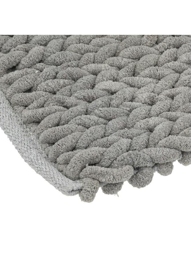 لوفت بيتون، سجادة حمام، L120XP50XH2CMS، رمادي، بوليستر-174727B - Image 3
