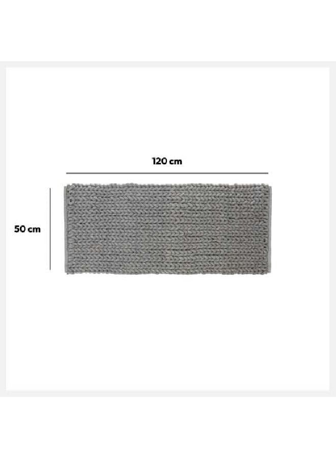 لوفت بيتون، سجادة حمام، L120XP50XH2CMS، رمادي، بوليستر-174727B - Image 5