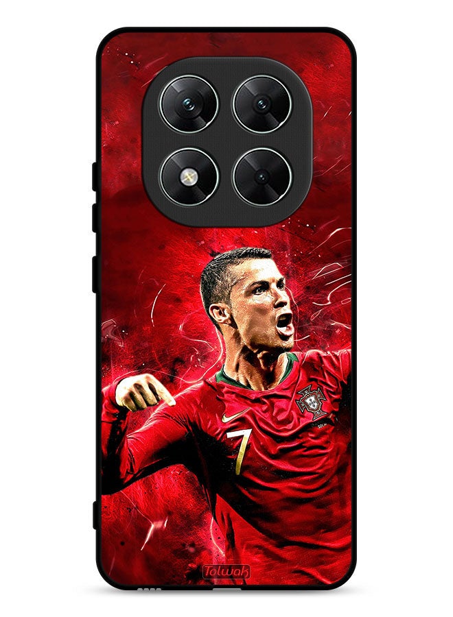 Tolwak Xiaomi Redmi Note 14 Pro 5G Protective Case Cover Cristiano Ronaldo - Image 1