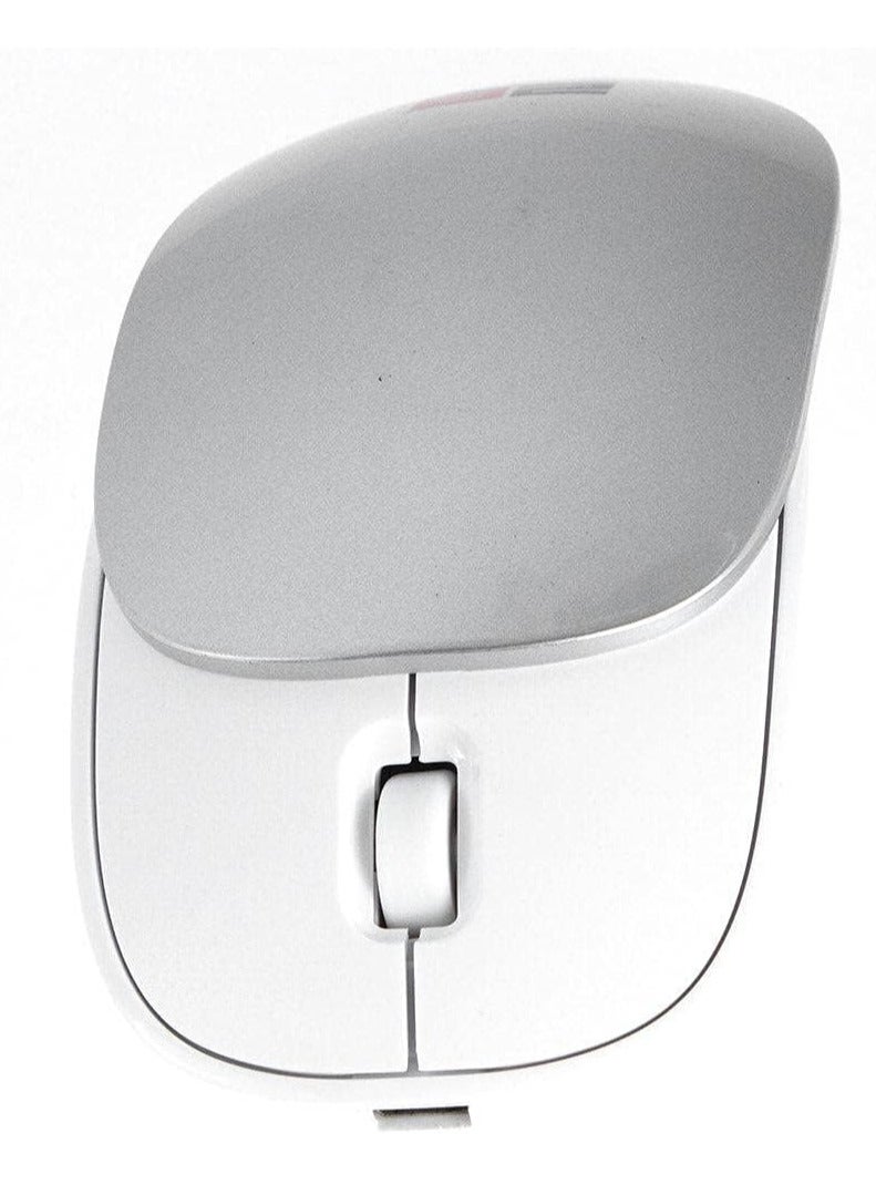 2B MO307 Wireless Mouse With Movable Cover Grey/White - Image 2