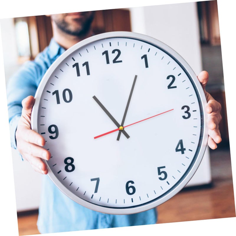 White Clock Hands Replacement Set 16 8cm Decorative Easy to Install 10 Pairs - Image 3