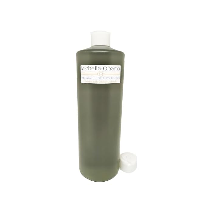 Michelle Obama For Women Scented Body Oil Fragrance [Flip Cap - Light Gold - 32 oz.] - ID#4627